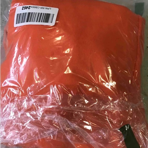 ORANGE sweatpants Medium New - Picture 2 of 2